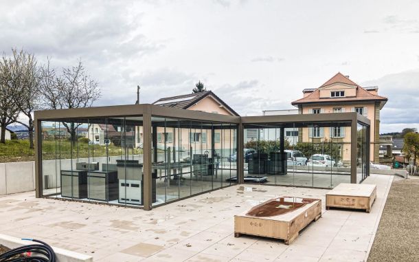 Pergola bioclimatique (triple)